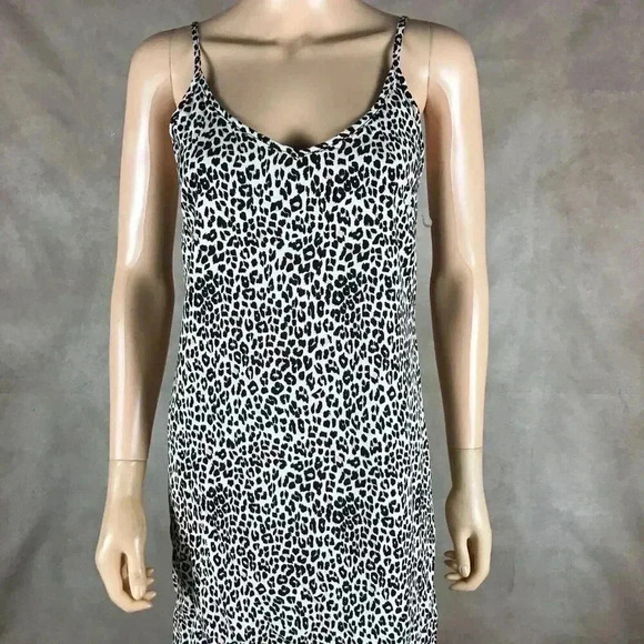 Animal Printed Lace-Trim Slip Dress NWT Size SMALL - Picture 11 of 11
